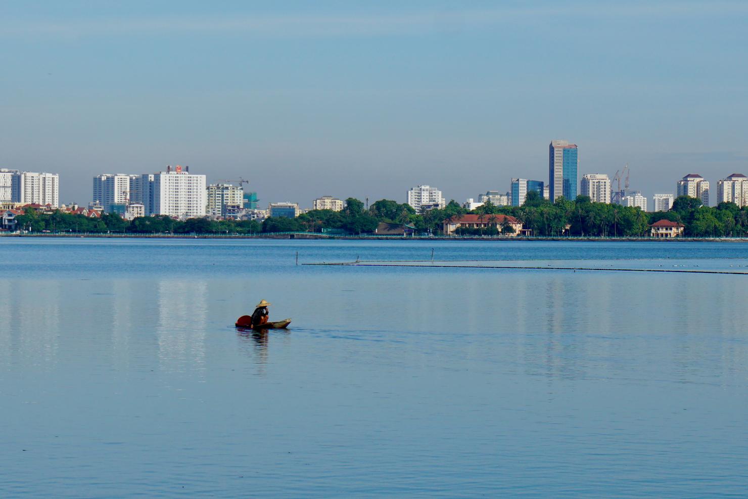 Fishing on the West lake